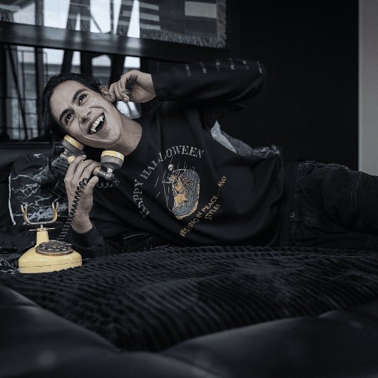 安静平和とスタイルトレンディー幽霊 Tシャツ