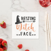 安静性魔女顔 スタンダードカクテルナプキン (インサイチュ)