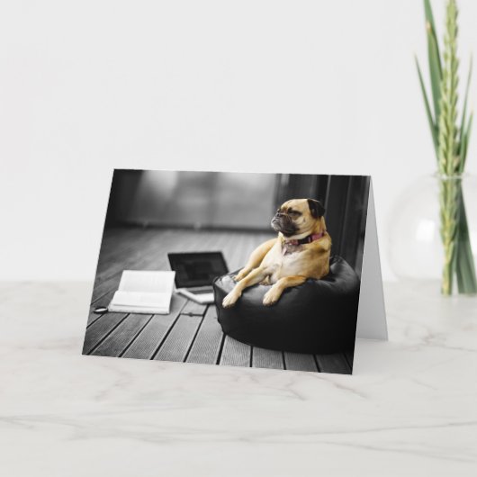 安静時にプグ カード (正面)