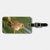 安静時のハチドリ ラゲッジタグ (正面横)