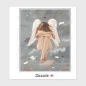 安静時エンジェルビニル シール (シート)