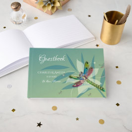 安静時ドラゴンフライ結婚式の日ゲストブック ゲストブック