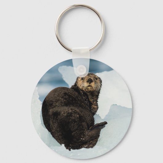 安静海船 キーホルダー (正面)