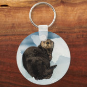 安静海船 キーホルダー (正面)