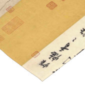 宋中国の朝の蝶と花 ショートテーブルランナー (コーナー)