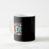 完やる気を起こさせる全性の進歩先生 コーヒーマグカップ (正面左)