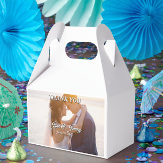 完エレガントモダン全結婚式招待状 フェイバーボックス