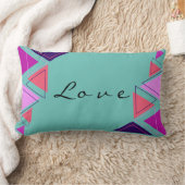 完パターン（の模様が）ある全：プレミアム形状 ランバークッション (ブランケット)