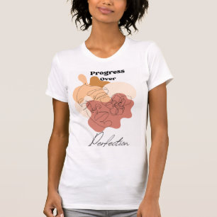 完モダン全を超えたシックな女性の進歩 Tシャツ