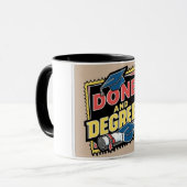 完了および脱脂した切手 マグカップ (正面左)