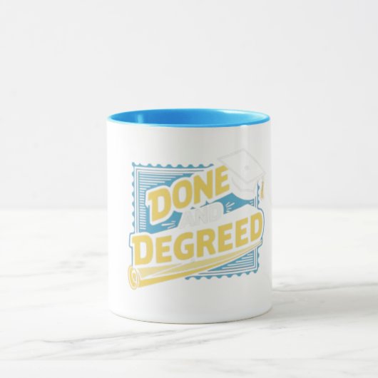 完了および脱脂スタンプスタイル マグカップ (中央)