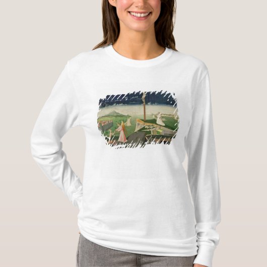 完了するヴァージンの即位1454年 Tシャツ (正面)