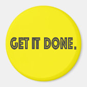 完了する期間を黄色にやる気を起こさせる設定 マグネット (正面)