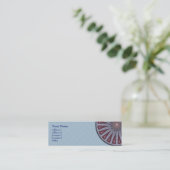 完了の曼荼羅 • プロフィールの名刺 スキニー名刺 (スタンド正面)