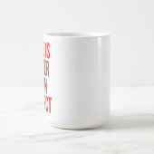完了は完璧よりも優れている コーヒーマグカップ (中央)