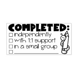 完了スタンプ – 先生スタンプ ラバースタンプ