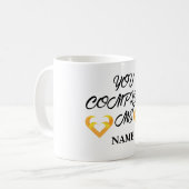 完了 コーヒーマグカップ (正面左)