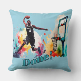 完了：究極のスラムダンクバスケットボールトレンド クッション