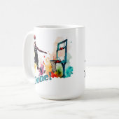 完了：究極のスラムダンクバスケットボールトレンド コーヒーマグカップ (正面左)