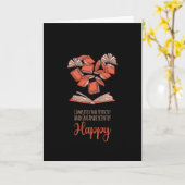 完全かつ完全に、白熱的に幸せ カード (黄色い花)