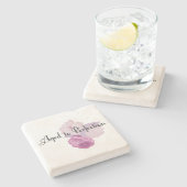 完全さに老化させる! ストーンコースター (横)