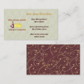 完全さに老化させる 名刺 (正面/裏面)