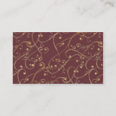 完全さに老化させる 名刺 (裏面)