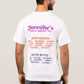 完全さに老化するジェニファー Tシャツ (裏面)