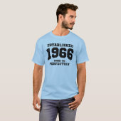 完全さに老化する確立された1966 Tシャツ (正面フル)