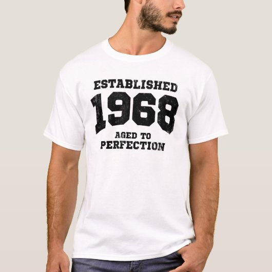 完全さに老化する確立された1968 Tシャツ (正面)