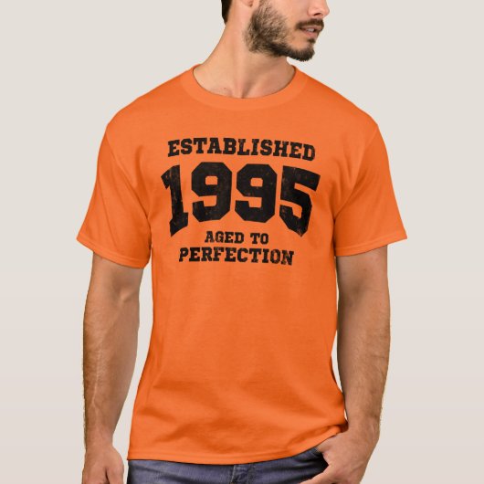 完全さに老化する確立された1995 Tシャツ (正面)