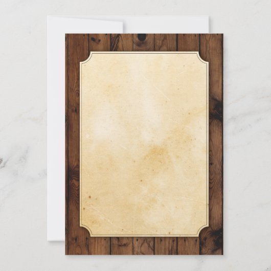 完全さの誕生日のウィスキーのシガーの招待に老化させる 招待状 (裏面)