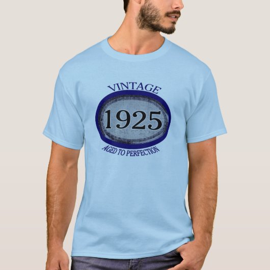 完全さの1925年のワイシャツに老化するヴィンテージ Tシャツ (正面)