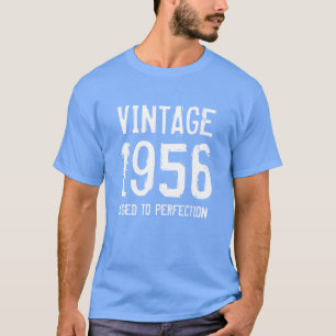 完全さ1956の人の第60誕生日のワイシャツに老化させる Tシャツ