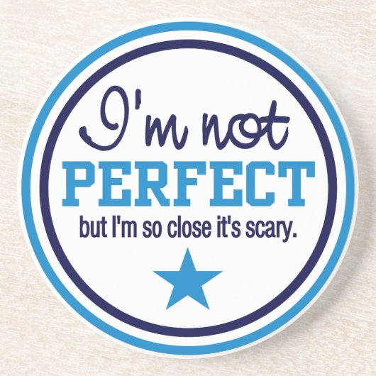 完全ではないコースター-青 コースター (正面)