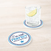 完全ではないコースター-青 コースター (側面)