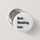 完全でカスタマイズ可能な結婚式ボタン 缶バッジ (正面&裏面)