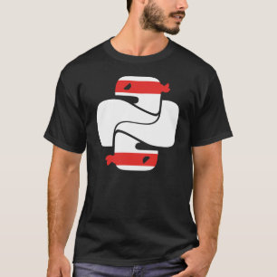 完全で黒い忍者 Tシャツ