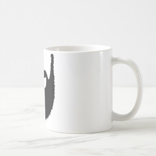 完全なひげ コーヒーマグカップ (右)