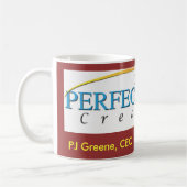 完全なイメージの創造のマグ コーヒーマグカップ (左)