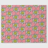 完全なエーデルワイス ラッピングペーパー (フラット)