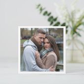 完全なカップル画像の作成招待状 招待状 (スタンド正面)