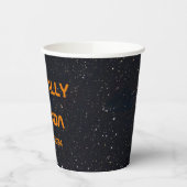 完全なカナダ2024年太陽のEclipse 紙コップ (左)