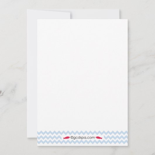 完全なキャッチブライダルシャワー招待状 招待状 (裏面)