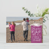 完全なギフトのクリスマスカード2014年(プラム) シーズンカード (スタンド正面)