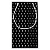 完全なスカルパターン スモールペーパーバッグ (裏面)