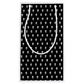 完全なスカルパターン スモールペーパーバッグ (正面)