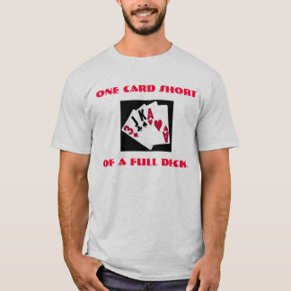 完全なデッキの短い1枚のカード Tシャツ