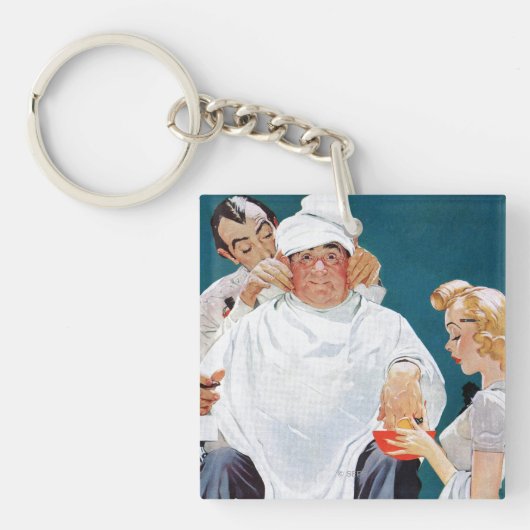 完全なトリートメント キーホルダー (正面)