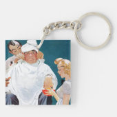 完全なトリートメント キーホルダー (裏面)